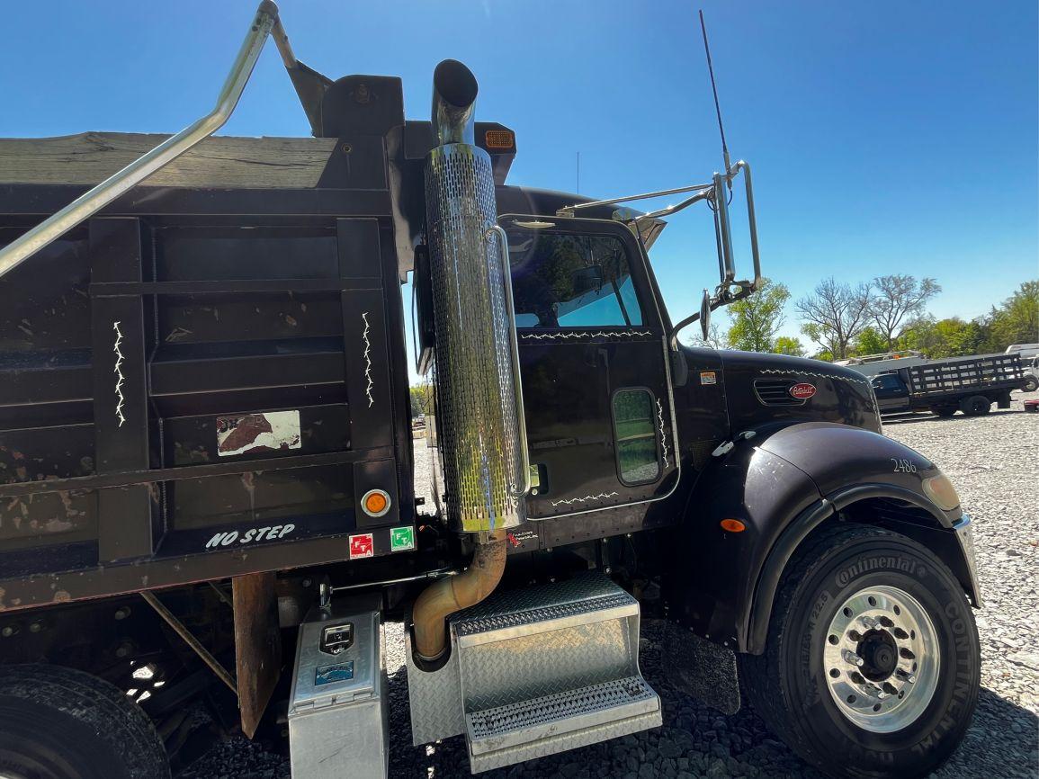 2008  PETERBILT  340 Tri-Axle  Dump Truck