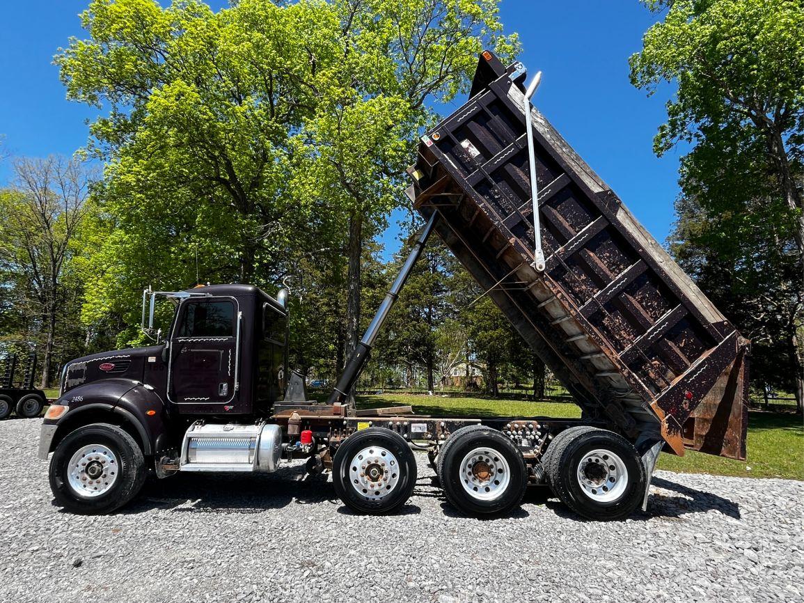 2008  PETERBILT  340 Tri-Axle  Dump Truck
