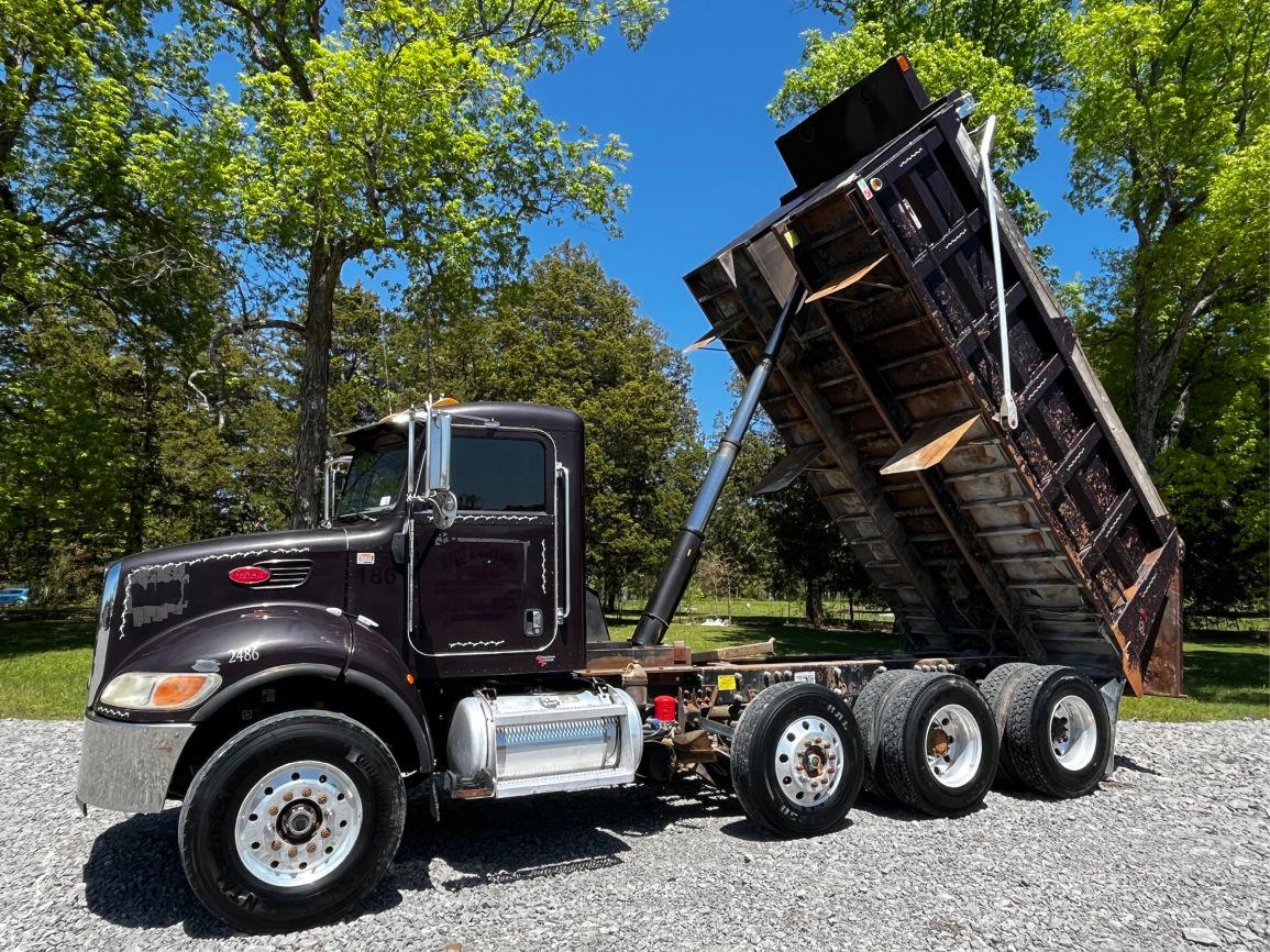 2008  PETERBILT  340 Tri-Axle  Dump Truck