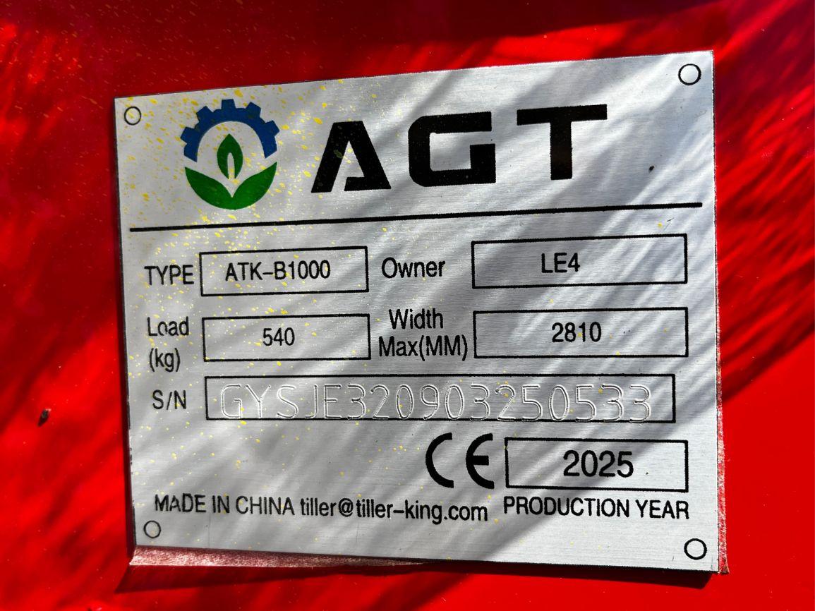 Unused 2025 AGT ATK-B1000 Two post Base plater Auto lift