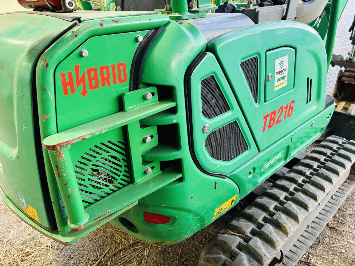 2019  Takeuchi  TB216 Hybrid  Mini Excavator