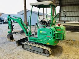 2019  Takeuchi  TB216 Hybrid  Mini Excavator