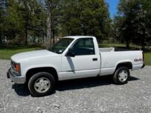 1996  CHEVROLET  W/T 1500  PICKUP  TRUCK