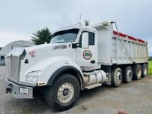 2015  Kenworth  T880  Quad Axle  Dump Truck