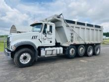 2020  MACK  Granite  Quad Axle  Dump Truck