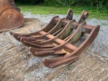 48" Excavator Root Rake