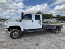 2007  GMC  C5500  Flatbed Truck