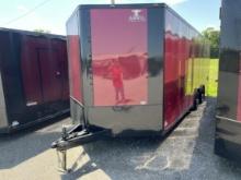New  2025  ANVIL   Pro-Series  T/A  Enclosed  Tag Trailer