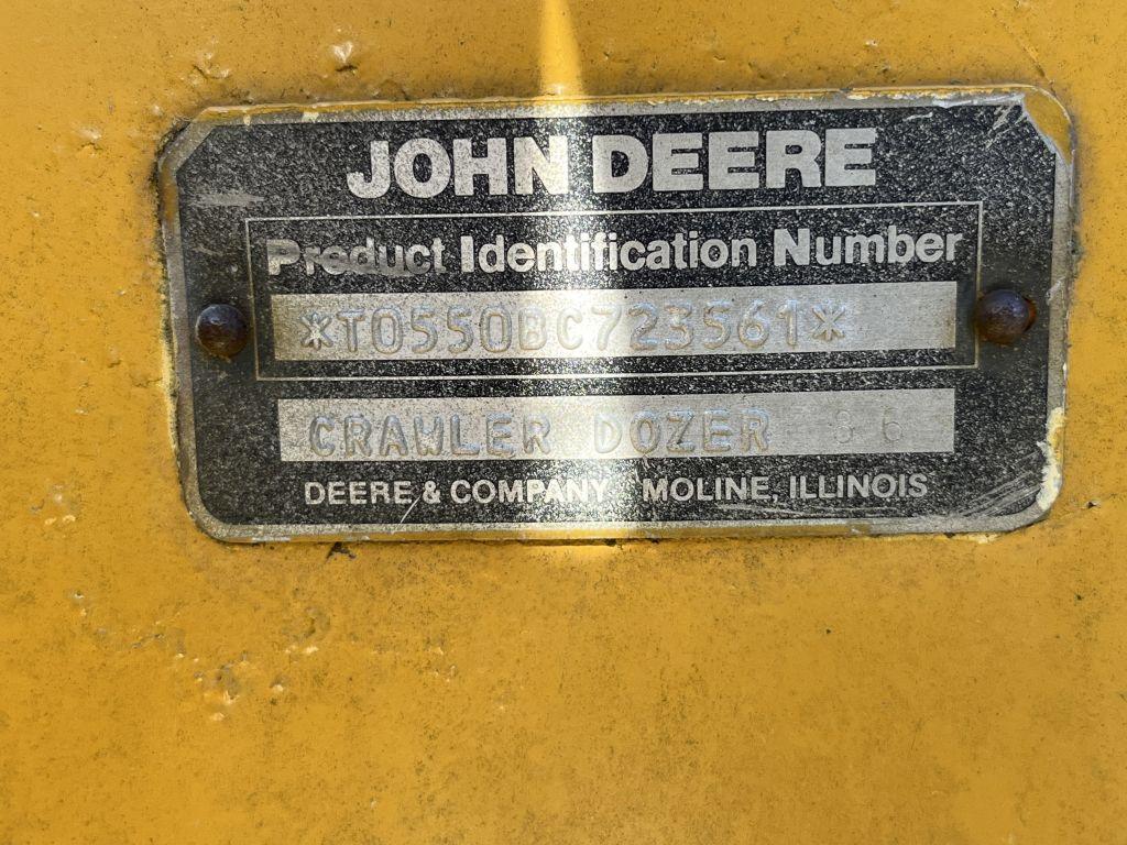 John Deere 550B