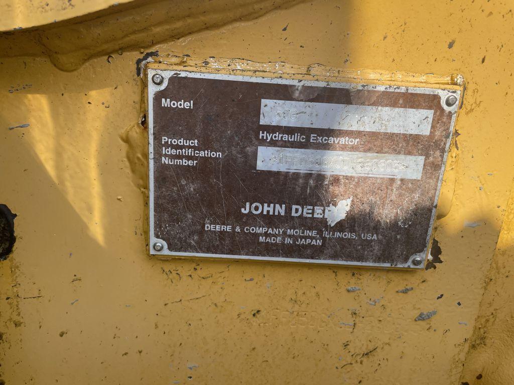 John Deere 50G