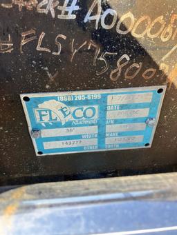 Fleco 36" 8T Excavator Bucket