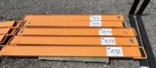 82" Pallet Fork Extensions, New
