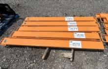 82" Pallet Fork Extensions, New