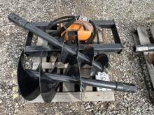Skid Steer Auger Drive & Bit Set