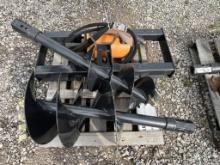 Skid Steer Auger Drive & Bit Set