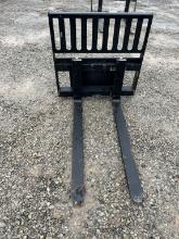 48" Skid Steer Pallet Forks 