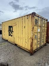 20' Single End Door Container