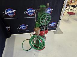 Vintage 1920 Texaco Air Compressor