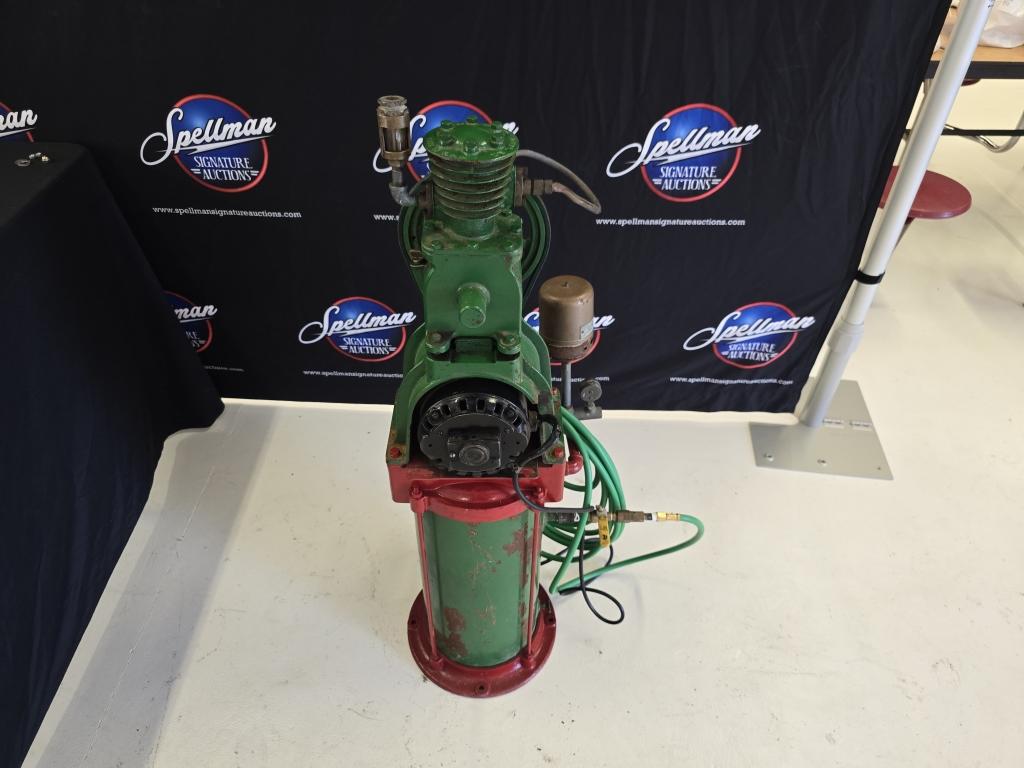 Vintage 1920 Texaco Air Compressor