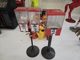 Lot Of 2 Gumball Machines