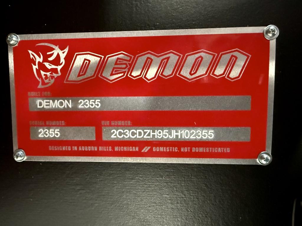 2018 Dodge Challenger Srt Demon – 7 Miles