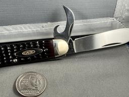 CASE XX 640045 R 4 BLADE CAMP KNIFE, APPEARS UNUSED, 6 DOT