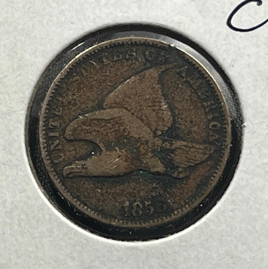 1858 Flying Eagle Cent