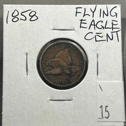 1858 Flying Eagle Cent