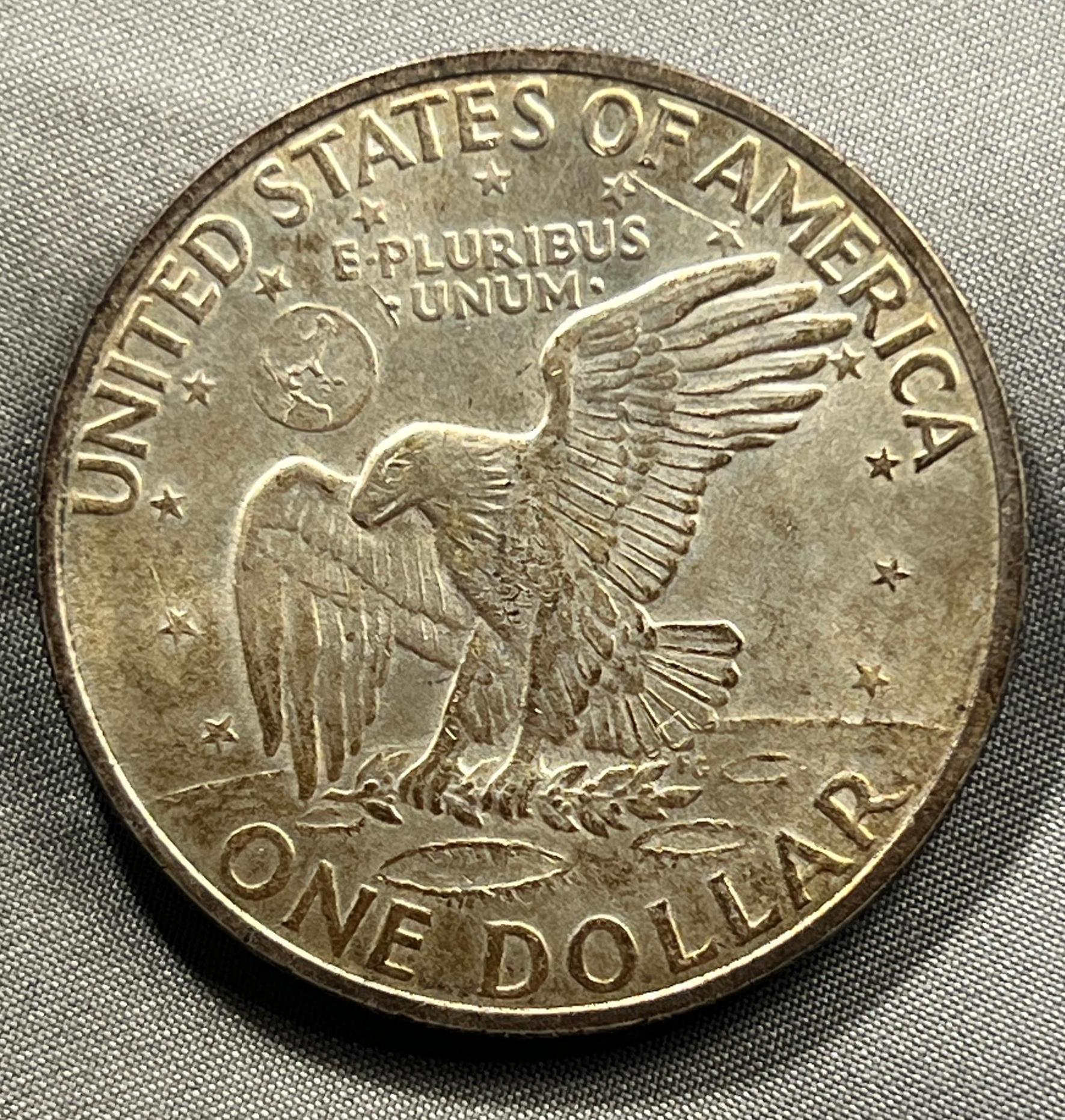 1971-S 40% Silver Eisenhower Dollar