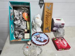 Asst. Christmas decor