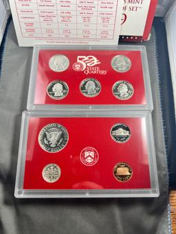 SILVER 1999-S Complete Proof Set w/ silver statehood quarters included