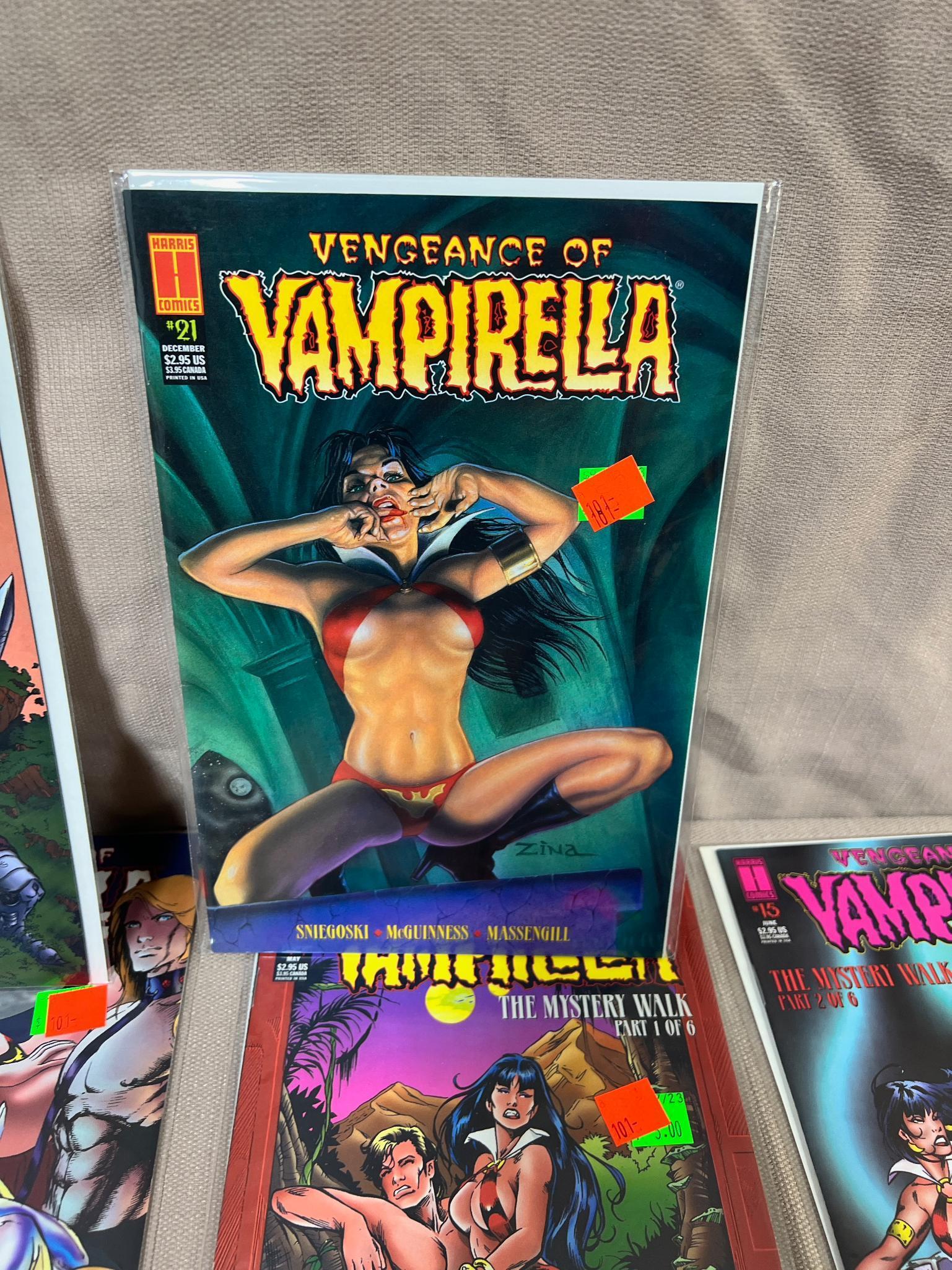 11- Asst. Vampirella Comic Books