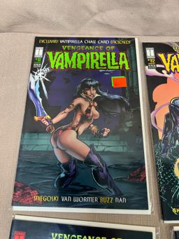 11- Asst. Vampirella Comic Books