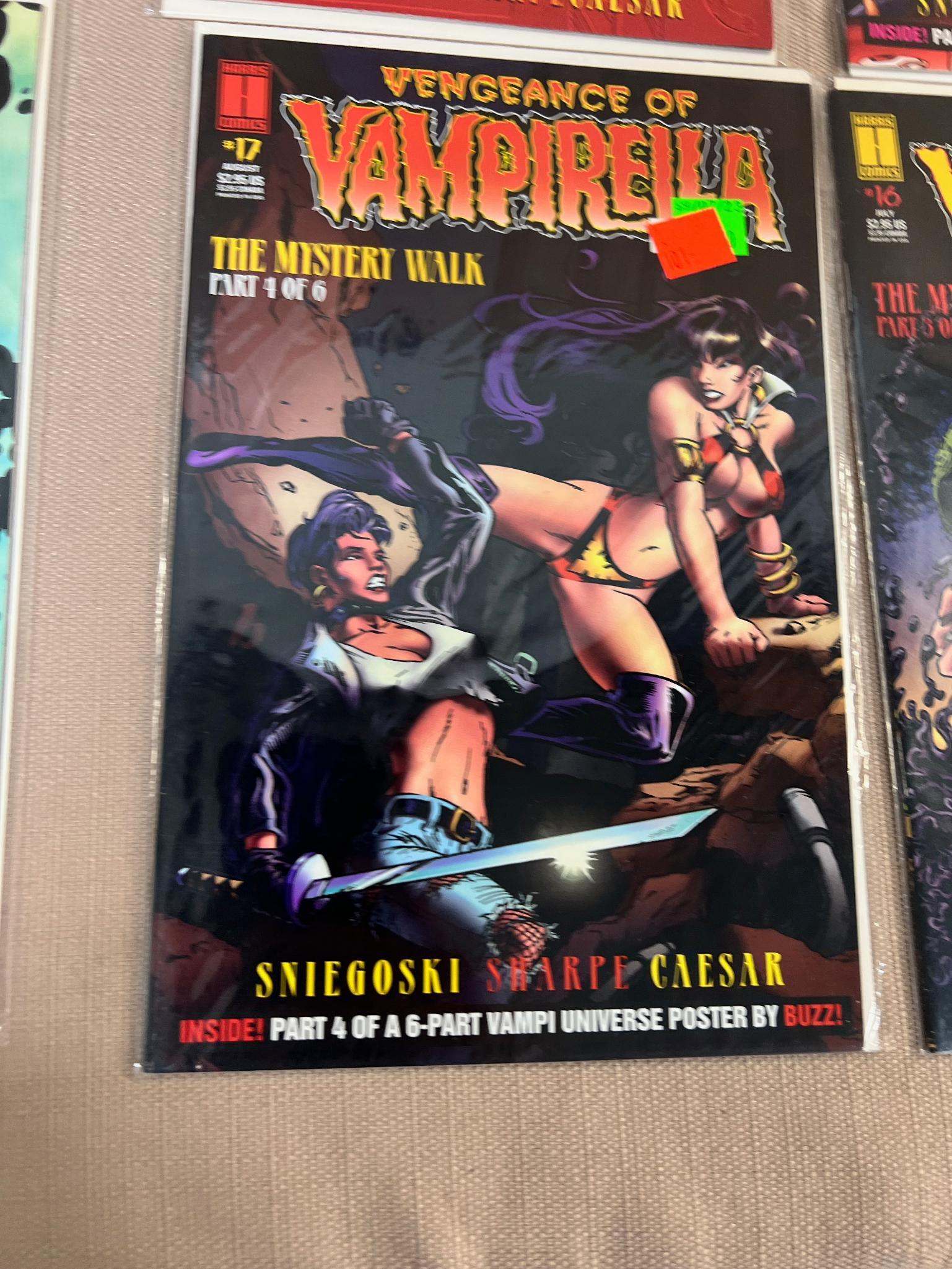 11- Asst. Vampirella Comic Books