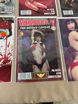 10- Asst. Vampirella Comic Books including second coming issues