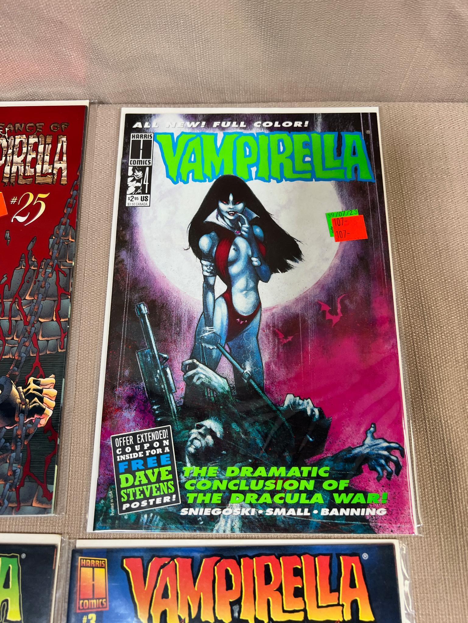 10- Asst. Vampirella Comic Books