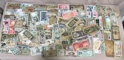 200+ Pieces of Foreign Banknotes, see all pics, loads of great notes here