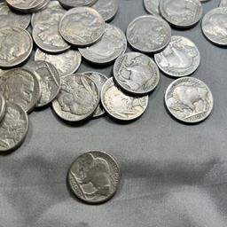 Lot of Asst. Buffalo Nickels, ALL have readable dates