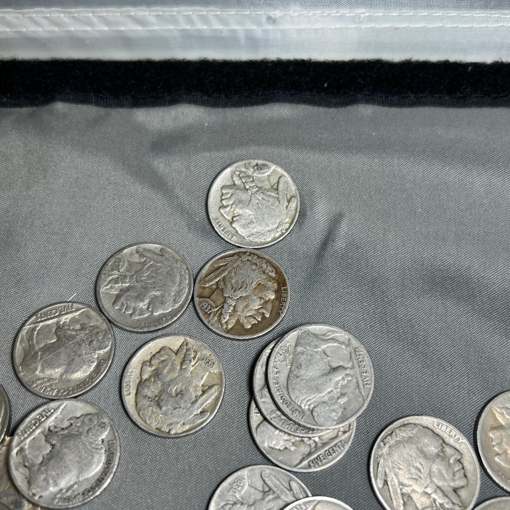 Lot of Asst. Buffalo Nickels, ALL have readable dates