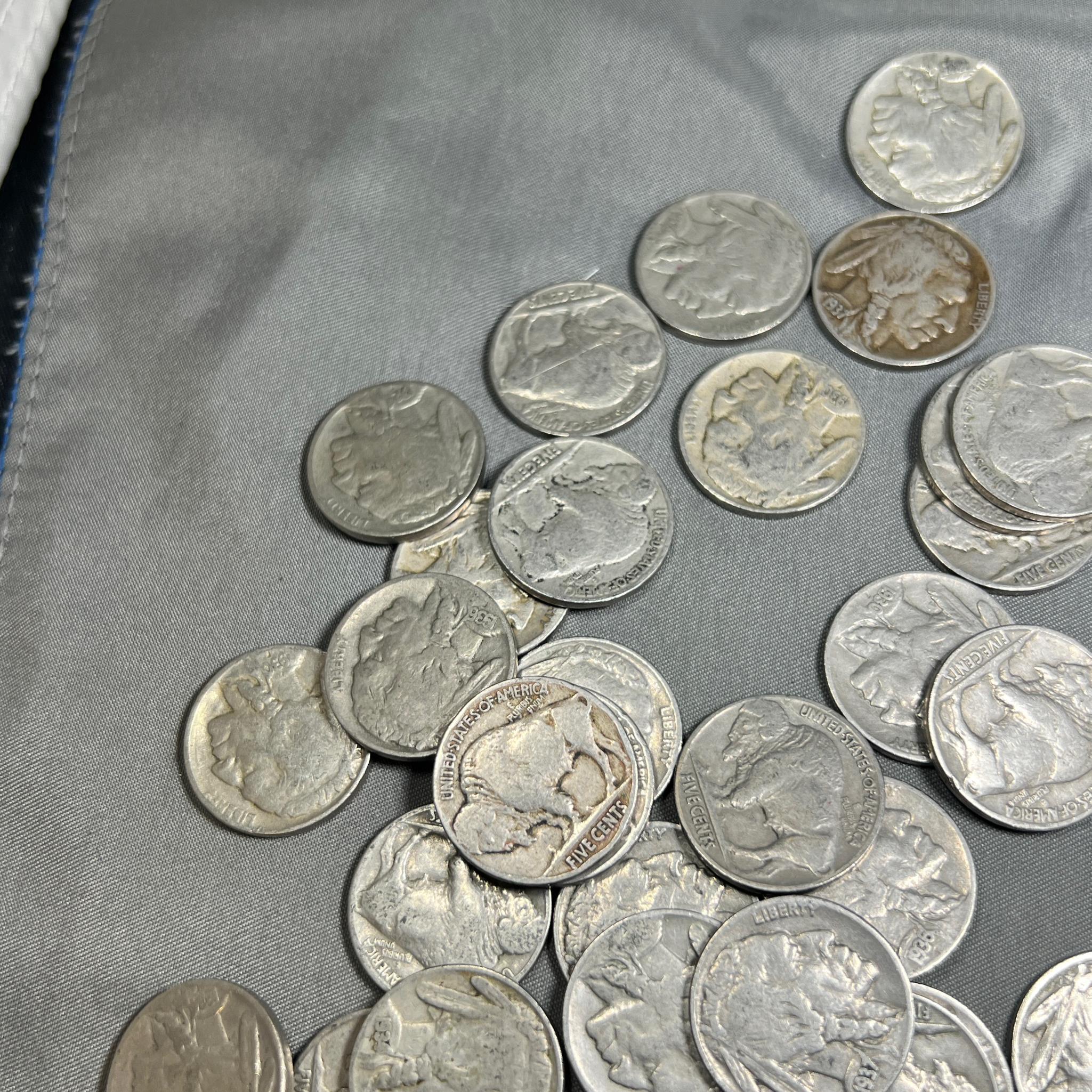 Lot of Asst. Buffalo Nickels, ALL have readable dates