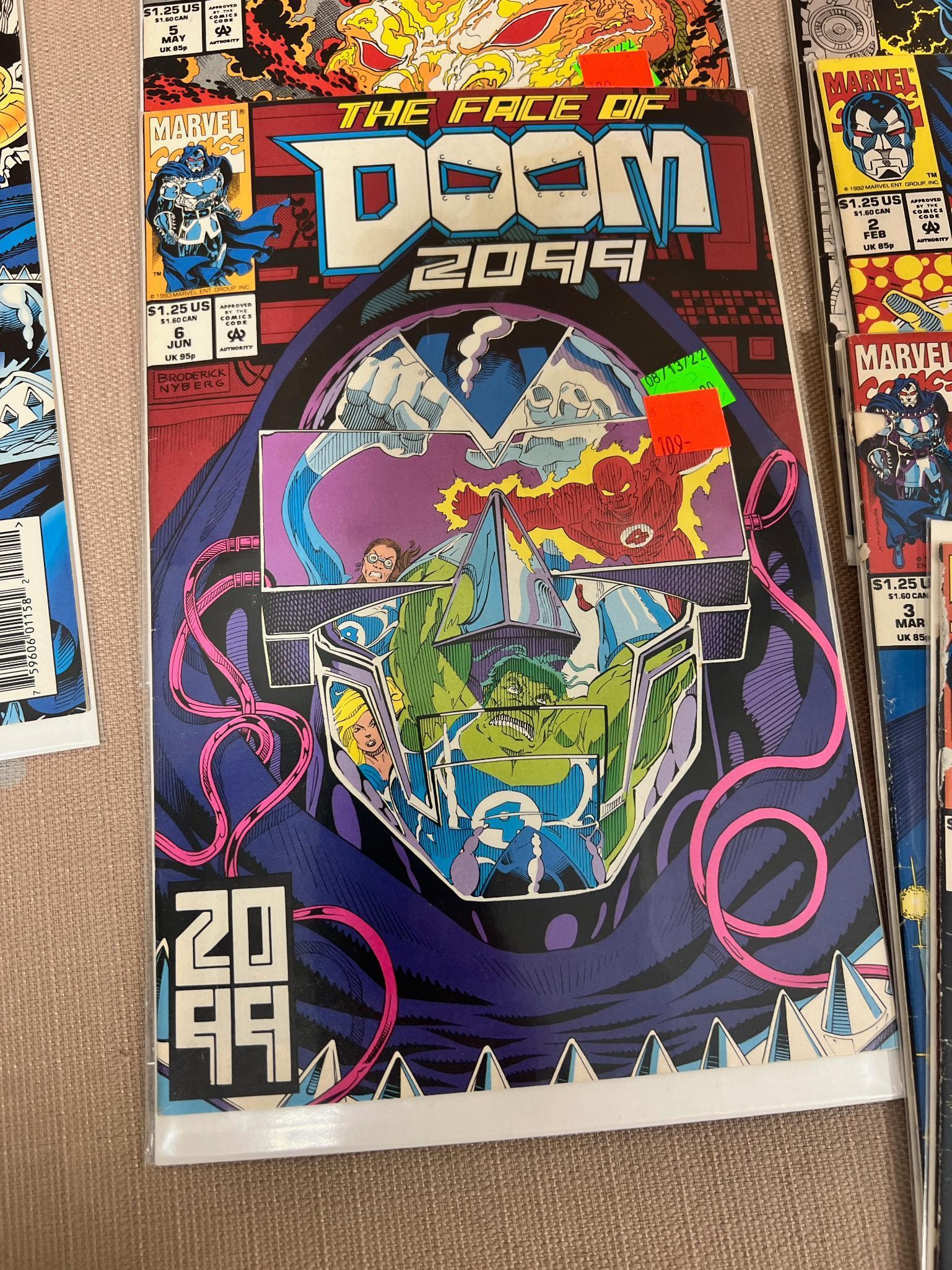 14- Doom 2099 Comic Books, 1-7 and 13-19