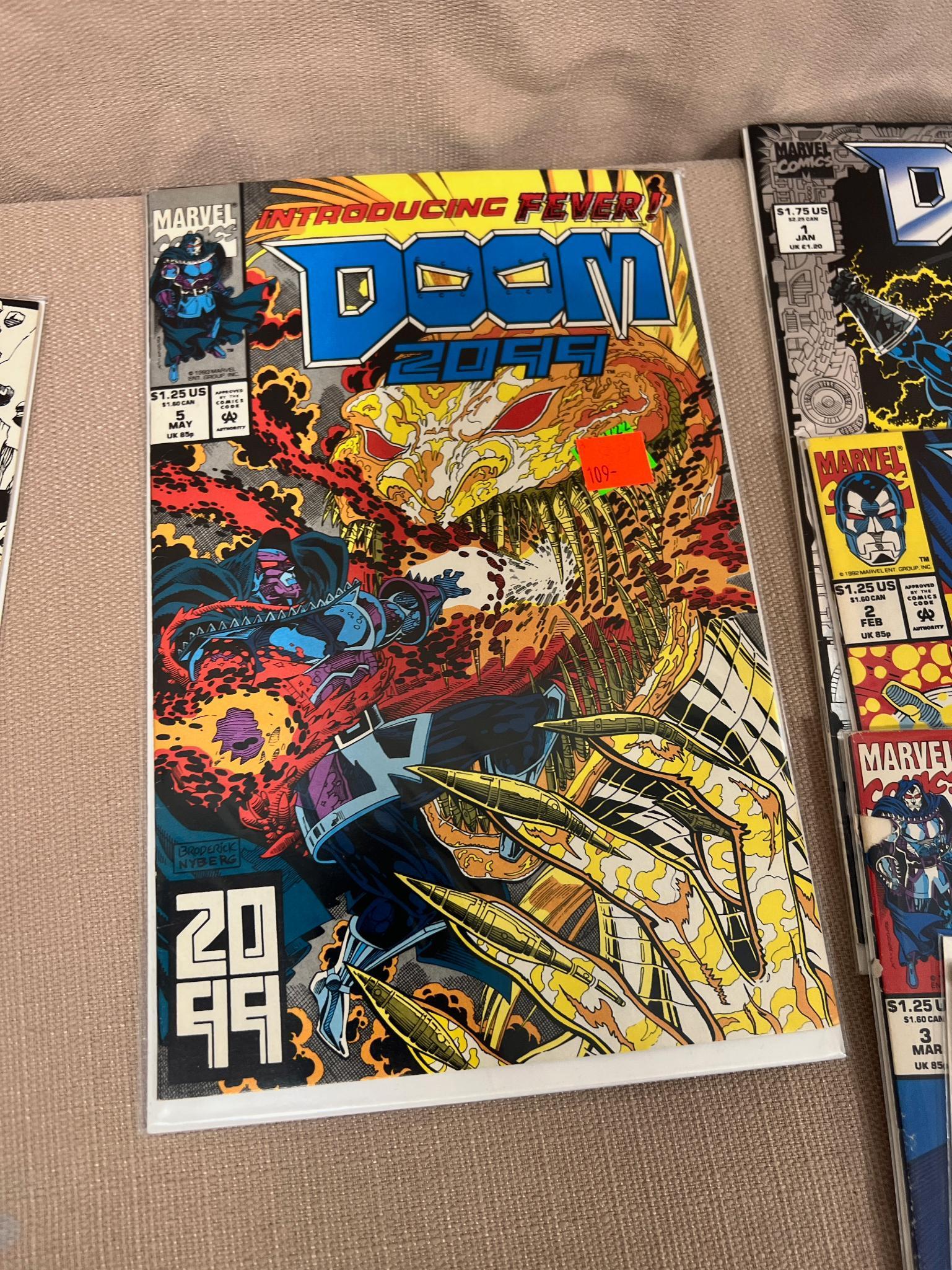 14- Doom 2099 Comic Books, 1-7 and 13-19
