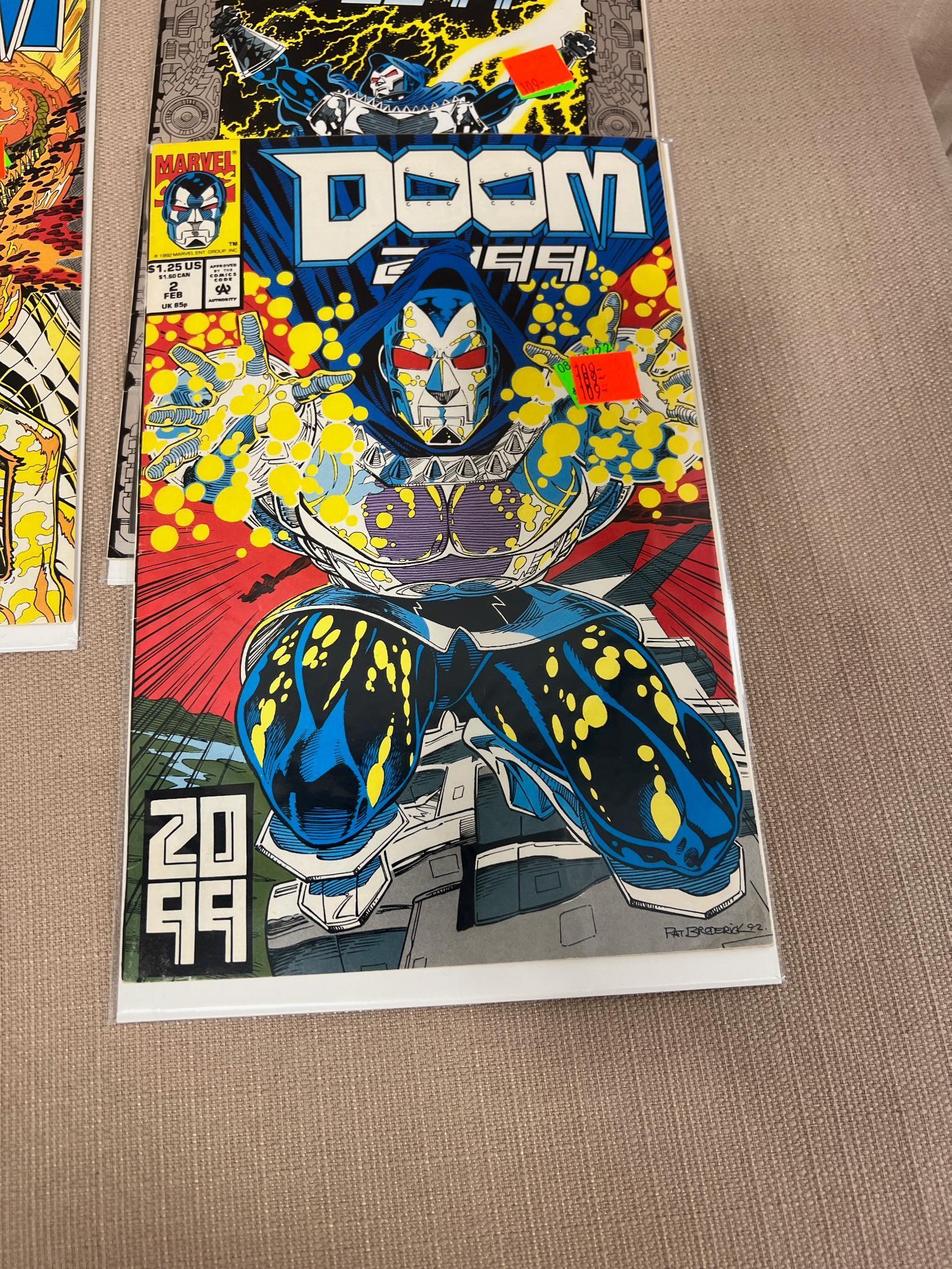 14- Doom 2099 Comic Books, 1-7 and 13-19