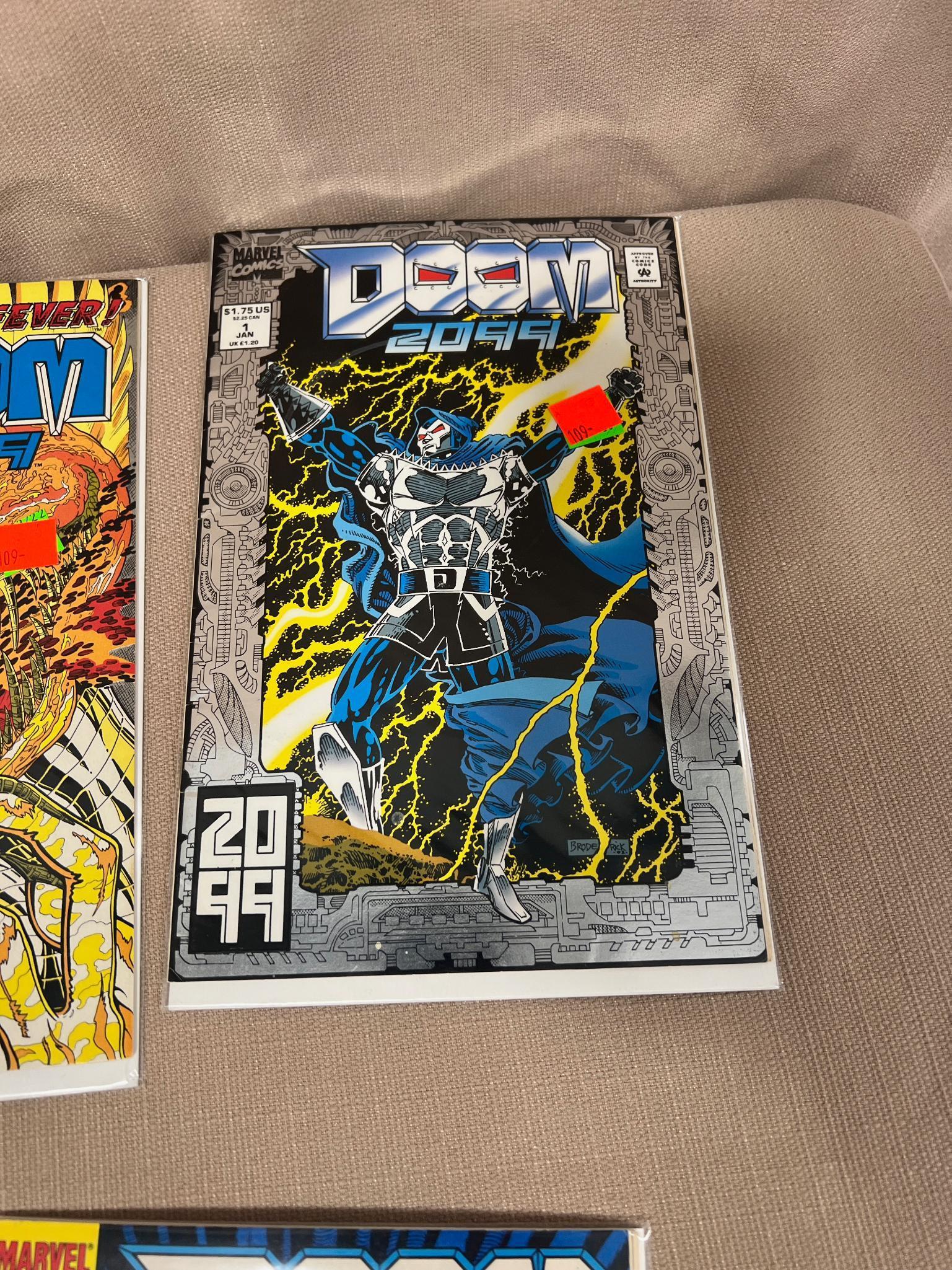 14- Doom 2099 Comic Books, 1-7 and 13-19