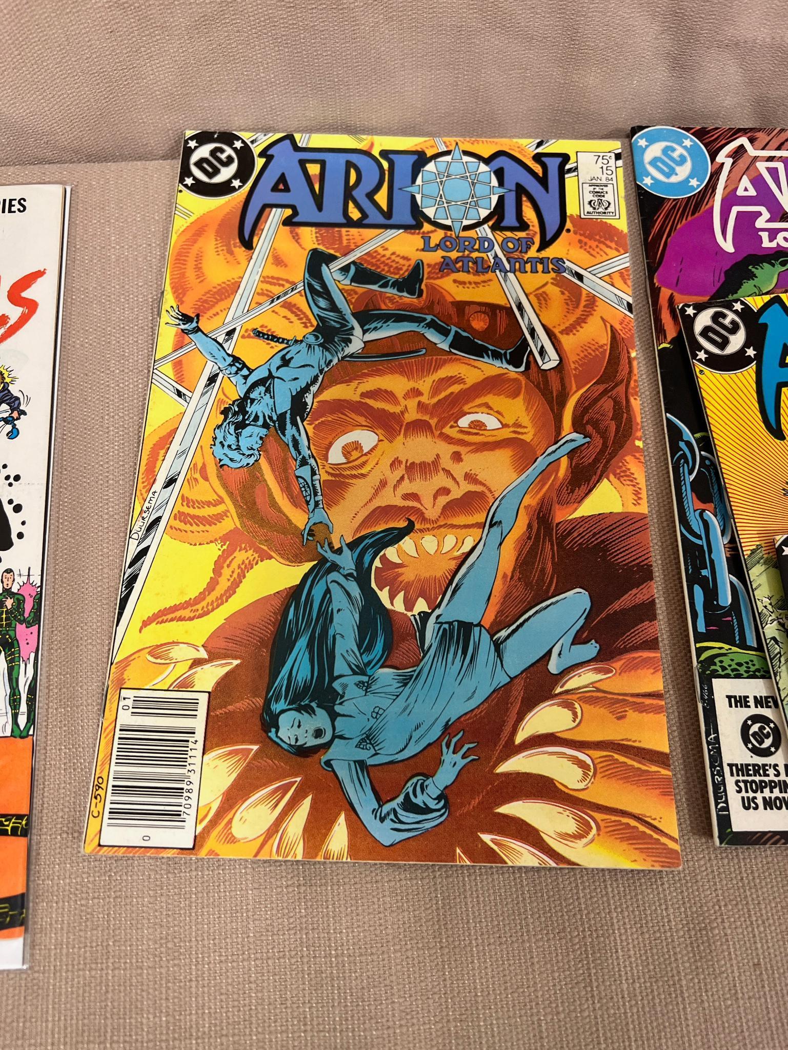 Fallen Angels 1-8 and 13 Various issues of Arion incl no. 1