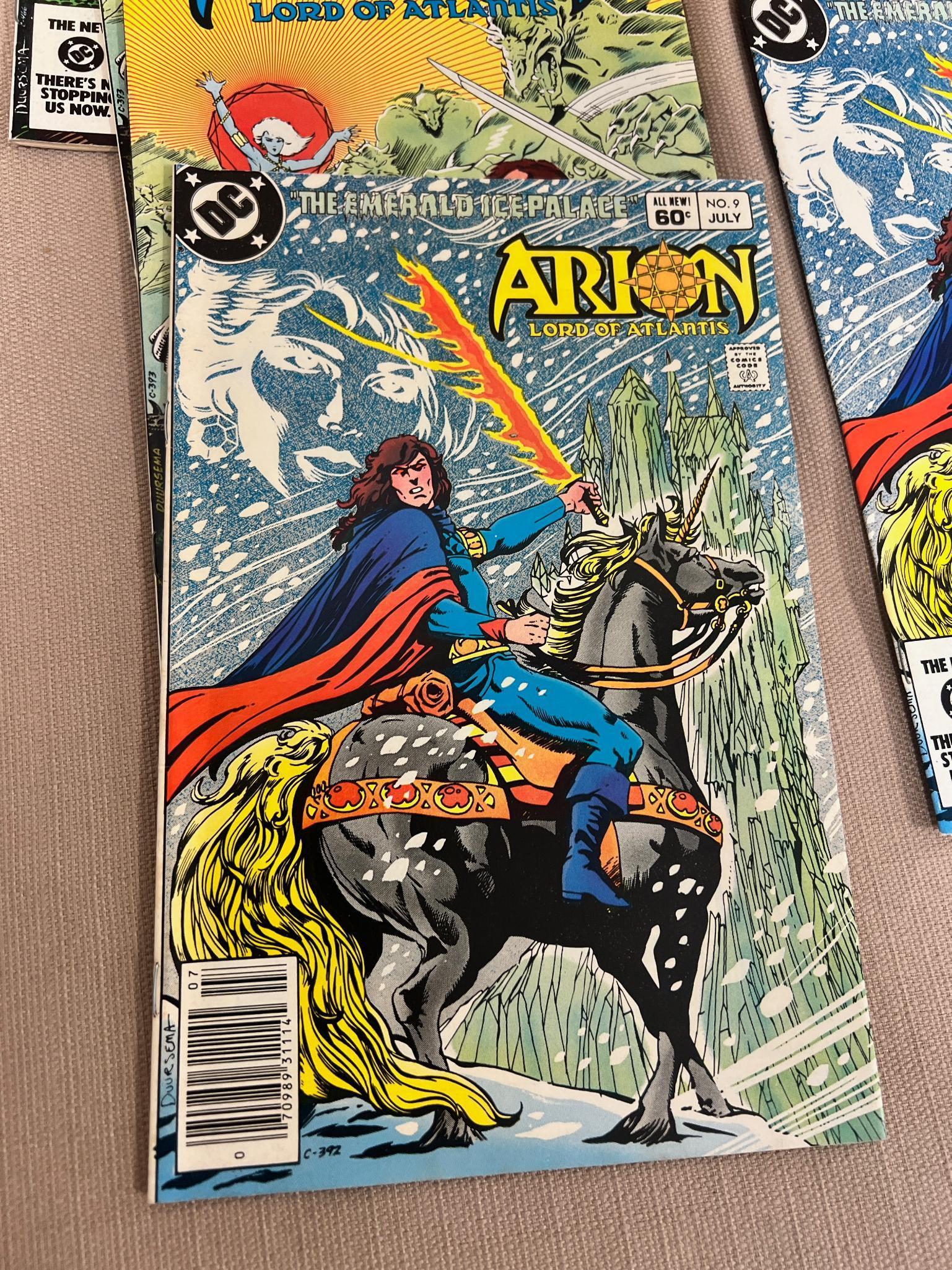 Fallen Angels 1-8 and 13 Various issues of Arion incl no. 1