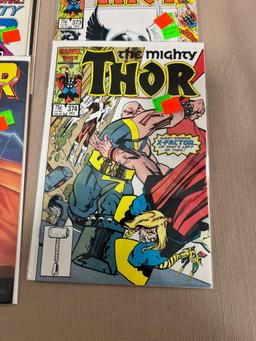 12- Thor Comic Books, asst. issues