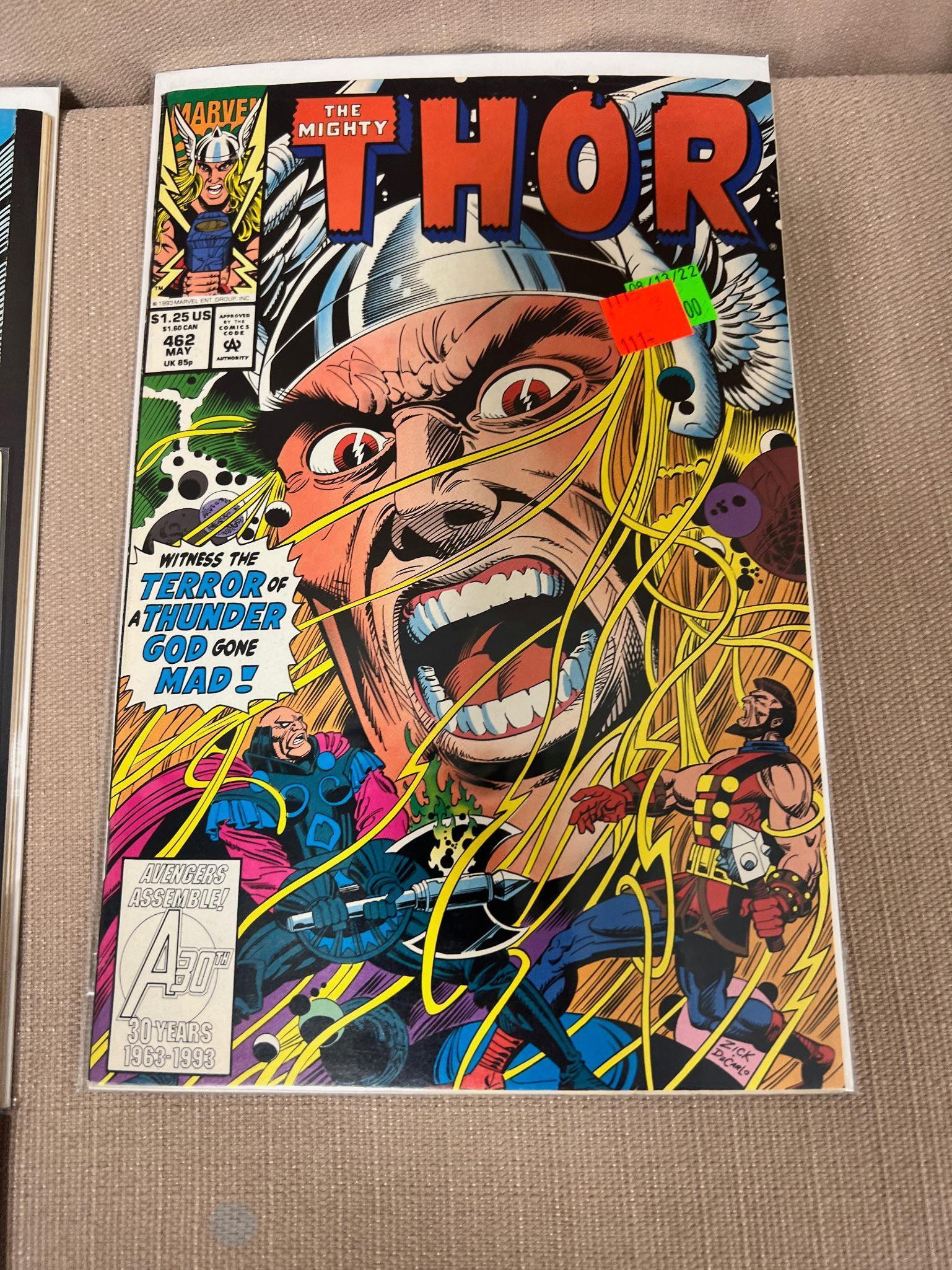 12- Thor Comic Books, asst. issues