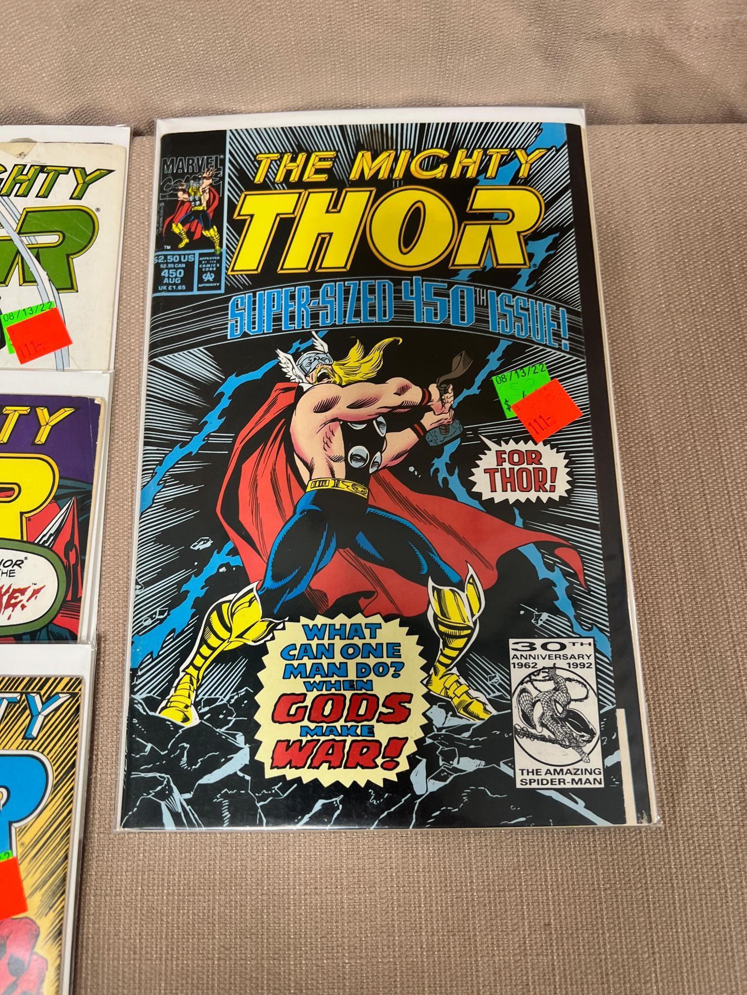 12- Thor Comic Books, asst. issues