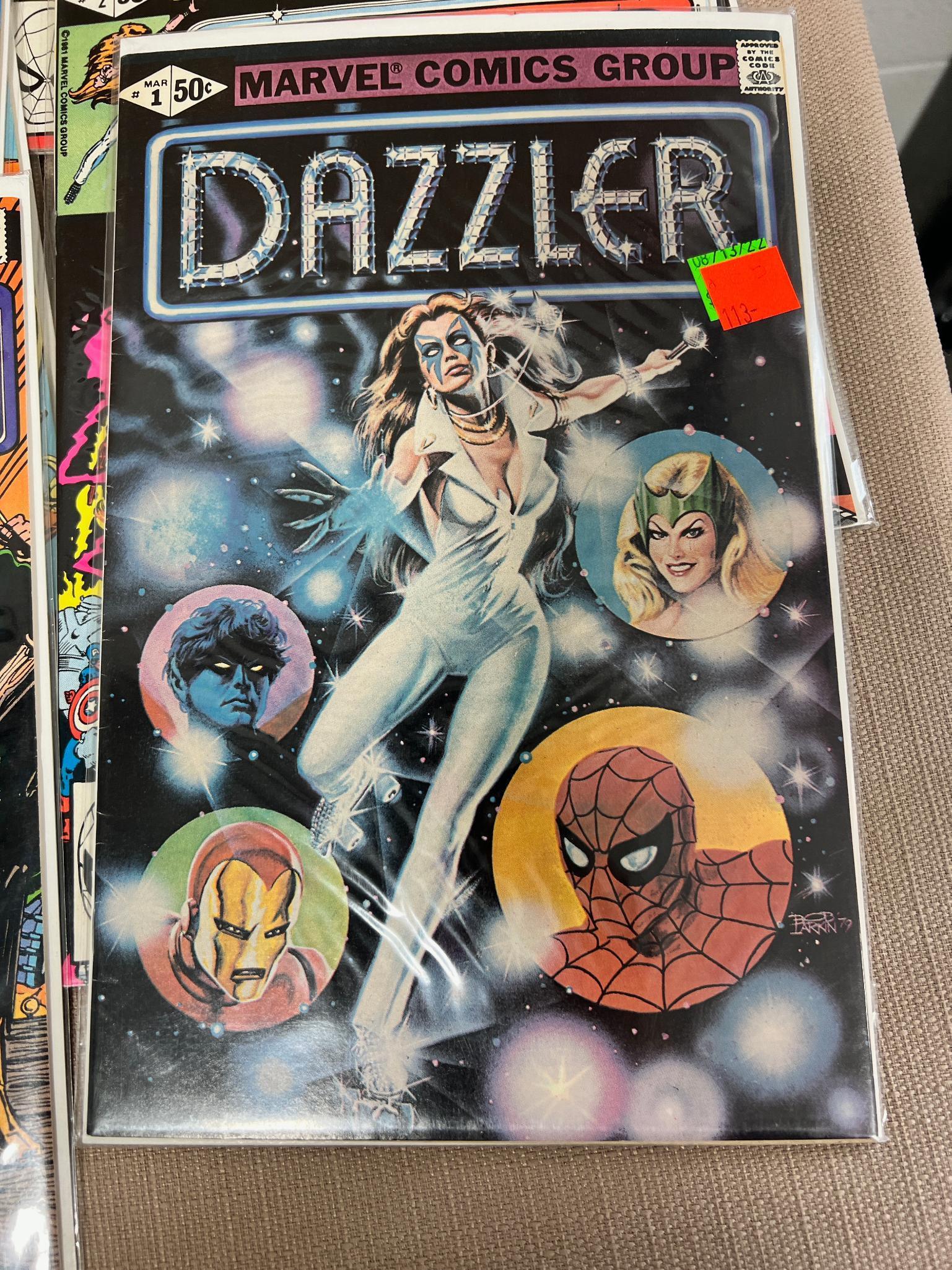 35- Dazzler Comic Books incl. 1-19 and others